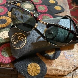 RayBan Clubmasters like new smoking home